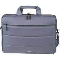 Сумка для ноутбука 13.3" Hama Toronto серый/голубой нейлон (00216567)