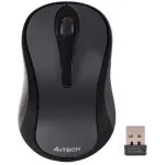 Мышь A4Tech G3-280NS серый/черный оптическая 1200dpi silent беспров. USB для ноутбука 2but