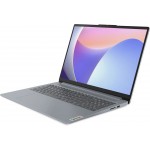 Ноутбук Lenovo IdeaPad Slim 3 16IRU8 Core i7 1355U 16Gb SSD512Gb Intel Iris Xe graphics 16" IPS WUXGA (1920x1200) noOS grey WiFi BT Cam (82X80005RK)