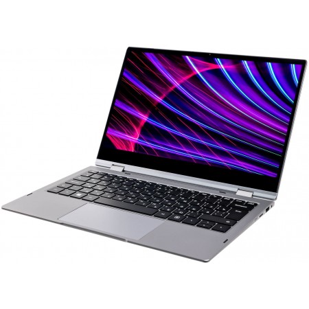 Ноутбук Hiper Slim H1306O582DM Core i5 1235U 8Gb SSD256Gb Intel Iris Xe graphics 13.3" IPS Touch FHD (1920x1080) Free DOS grey WiFi BT Cam