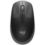 Мышь Logitech M190 черный/темно-серый оптическая 1000dpi беспров. USB 2but (910-005923)