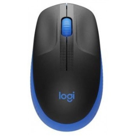 Мышь Logitech M190 черный/синий оптическая 1000dpi беспров. USB 2but (910-005925)