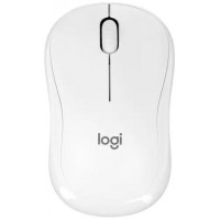 Мышь Logitech Silent M221 белый оптическая 1000dpi беспров. USB 2but (910-006090)