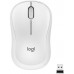 Мышь Logitech Silent M221 белый оптическая 1000dpi беспров. USB 2but (910-006090)