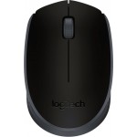 Мышь Logitech M171 черный/серый оптическая 1000dpi беспров. USB для ноутбука 2but (910-004643)