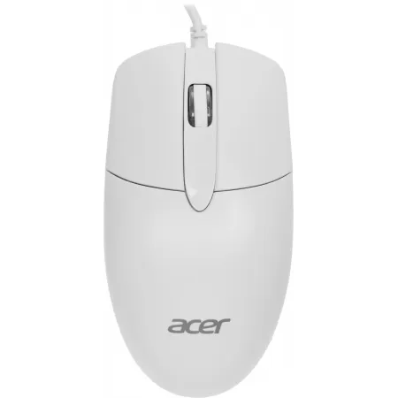 Мышь Acer OMW300 белый оптическая 1200dpi USB 3but (ZL.MCECC.01V)