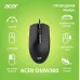 Мышь Acer OMW300 черный оптическая 1200dpi USB 3but (ZL.MCECC.01W)