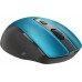 Мышь Defender Prime MB-053 бирюзовый/черный оптическая 1600dpi silent беспров. USB для ноутбука 5but (52054)