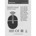 Мышь Defender Prime MB-053 красный/черный оптическая 1600dpi silent беспров. USB для ноутбука 5but (52052)