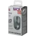 Мышь Defender Wave MM-995 серебристый оптическая 1600dpi silent беспров. USB для ноутбука 3but (52993)