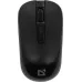 Мышь Defender Wave MM-995 черный оптическая 1600dpi silent беспров. USB для ноутбука 3but (52995)