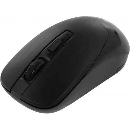 Мышь Defender Wave MM-995 черный оптическая 1600dpi silent беспров. USB для ноутбука 3but (52995)
