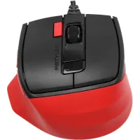Мышь A4Tech Fstyler FM45S Air красный/черный оптическая 2400dpi silent USB 7but (FM45S AIR USB (SPORTS RED))