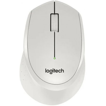 Мышь Logitech M330 Silent Plus белый оптическая 1000dpi беспров. USB 2but (910-004926)