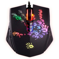 Мышь A4Tech Bloody A60A черный оптическая 6200dpi USB3.0 8but (A60 ACTIVATED)