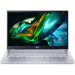 Ноутбук Acer Swift Go 14 SFG14-41-R2U2 Ryzen 5 7530U 16Gb SSD512Gb AMD Radeon 14" IPS FHD (1920x1080) Windows 11 Home silver WiFi BT Cam (NX.KG3CD.003)