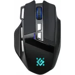 Мышь Defender Knight GM-885 черный оптическая 3200dpi silent беспров. USB 7but (52885)
