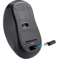 Мышь Defender Bit MB-205 черный оптическая 1200dpi silent беспров. USB 2but (52205) Мышь Defender Bit MB-205 черный оптическая 1200dpi silent беспров. USB 2but (52205)