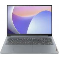 Ноутбук Lenovo IdeaPad Slim 3 15AMN8 Ryzen 5 7520U 8Gb SSD512Gb AMD Radeon 610M 15.6" TN FHD (1920x1080) noOS grey WiFi BT Cam (82XQ0007RK)