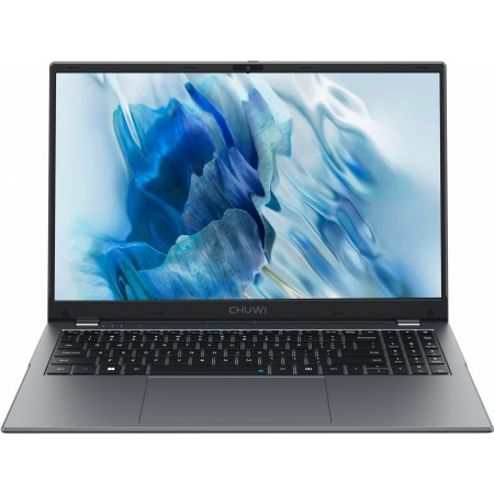 Ноутбук Chuwi GemiBook plus N-series N100 8Gb SSD256Gb Intel UHD Graphics 15.6" IPS FHD (1920x1080) Windows 11 Home grey WiFi BT Cam 5000mAh (1746273)