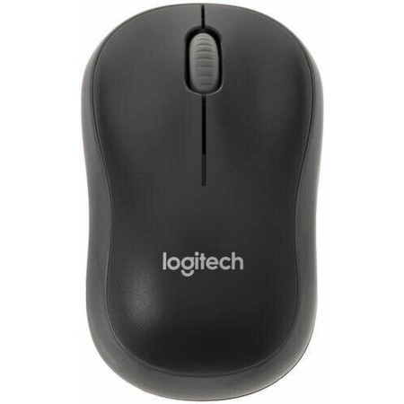 Мышь Logitech M186 черный/серый оптическая 1000dpi беспров. USB2.0 для ноутбука 2but (910-004131)