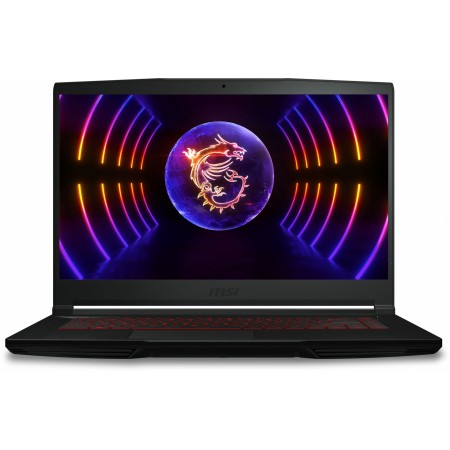 Ноутбук MSI GF63 Thin 12VF-1040RU Core i7 12650H 16Gb SSD512Gb NVIDIA GeForce RTX4060 8Gb 15.6" IPS FHD (1920x1080) Free DOS black WiFi BT Cam (9S7-16R821-1040)