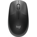 Мышь Logitech M190 черный/темно-серый оптическая 1000dpi беспров. USB 2but (910-005913)