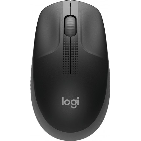 Мышь Logitech M190 черный/темно-серый оптическая 1000dpi беспров. USB 2but (910-005913)