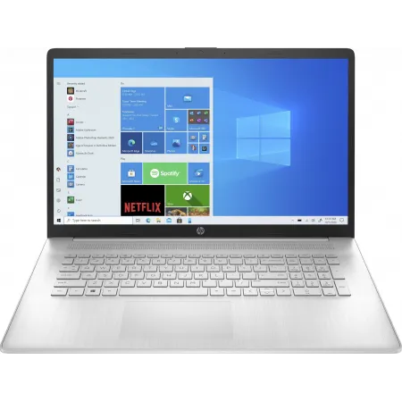 Ноутбук HP 17-cp3176mg Ryzen 7 7730U 16Gb SSD512Gb AMD Radeon 17.3" IPS FHD (1920x1080) Windows 11 silver WiFi BT Cam (802Q2EA)