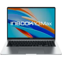 Ноутбук Infinix Inbook Y3 Max YL613 Core i3 1215U 8Gb SSD512Gb Intel UHD Graphics 16" IPS FHD (1920x1200) Windows 11 Home silver WiFi BT Cam (71008301533)