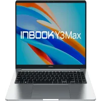 Ноутбук Infinix Inbook Y3 Max YL613 Core i5 1235U 16Gb SSD512Gb Intel Iris Xe graphics 16" IPS FHD (1920x1200) Windows 11 Home silver WiFi BT Cam (71008301535) Ноутбук Infinix Inbook Y3 Max YL613 Core i5 1235U 16Gb SSD512Gb Intel Iris Xe graphics 16" IPS FHD (1920x1200) Windows 11 Home silver WiFi BT Cam (71008301535)