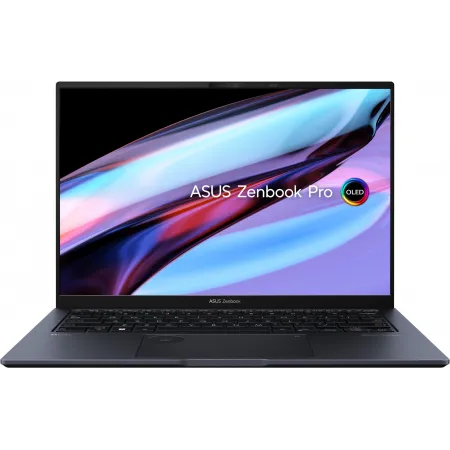 Ноутбук Asus Zenbook Pro 14 OLED UX6404VV-P1122X Core i9 13900H 16Gb SSD1Tb NVIDIA GeForce RTX4060 8Gb 14.5" OLED Touch 2.8K (2880x1800) Windows 11 Professional black WiFi BT Cam Bag (90NB11J1-M00620)