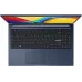 Ноутбук Asus Vivobook 15 X1504ZA-BQ824 Core i3 1215U 8Gb SSD256Gb Intel UHD Graphics 15.6" IPS FHD (1920x1080) noOS blue WiFi BT Cam (90NB1021-M015W0)