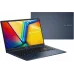 Ноутбук Asus Vivobook 15 X1504ZA-BQ824 Core i3 1215U 8Gb SSD256Gb Intel UHD Graphics 15.6" IPS FHD (1920x1080) noOS blue WiFi BT Cam (90NB1021-M015W0)
