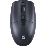 Мышь Defender Modern MB-985 черный оптическая 1600dpi беспров. USB 3but (52985)