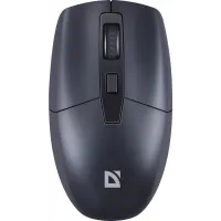 Мышь Defender Modern MB-985 черный оптическая 1600dpi беспров. USB 3but (52985)