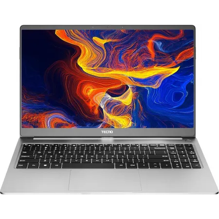 Ноутбук Tecno MegaBook T1 Core i5 12450H 16Gb SSD512Gb Intel UHD Graphics 15.6" IPS FHD (1920x1080) noOS silver WiFi BT Cam 6060mAh (71003300160)