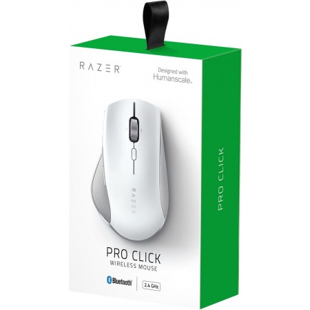 Мышь Razer Pro Click белый/серый оптическая 16000dpi беспров. BT/Radio USB 8but (RZ01-02990100-R3M1)