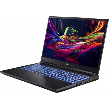 Ноутбук IRU Калибр 15ALC Core i5 12500H 32Gb SSD512Gb NVIDIA GeForce RTX 3060 6Gb 15.6" IPS FHD (1920x1080) noOS black WiFi BT Cam 3465mAh (1990841)