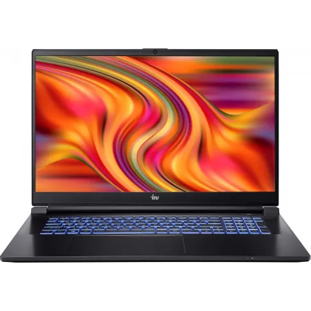 Ноутбук IRU Калибр 17ALC Core i5 12500H 32Gb SSD512Gb NVIDIA GeForce RTX 3060 6Gb 17.3" IPS FHD (1920x1080) Free DOS black WiFi BT Cam 3465mAh (1990888)