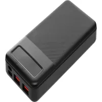 Мобильный аккумулятор TFN Porta PB-321 10000mAh 22.5W 5A 2xUSB-A/USB-C черный (TFN-PB-321-BK)