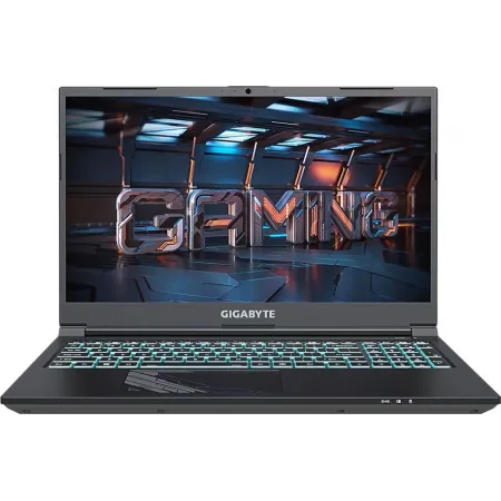 Ноутбук Gigabyte G5 Core i5 13500H 16Gb SSD512Gb NVIDIA GeForce RTX4050 6Gb 15.6" IPS FHD (1920x1080) Free DOS black WiFi BT Cam (MF5-52KZ353SD)