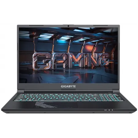 Ноутбук Gigabyte G5 Core i7 13620H 16Gb SSD512Gb NVIDIA GeForce RTX4060 8Gb 15.6" IPS FHD (1920x1080) Free DOS black WiFi BT Cam (KF5-H3KZ353SD)