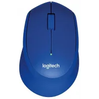 Мышь Logitech M330 Silent Plus синий оптическая 1000dpi silent беспров. USB 2but (910-004925)