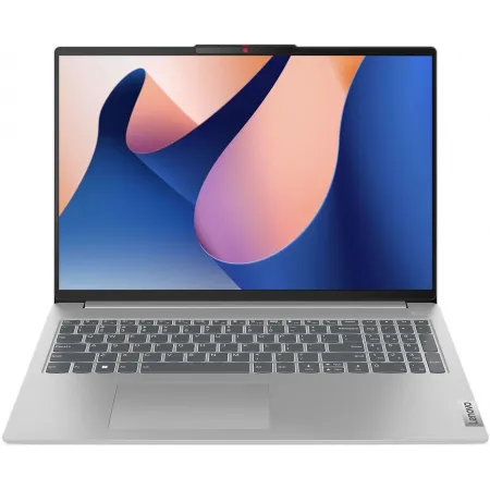 Ноутбук Lenovo IdeaPad Slim 5 16IRL8 Core i5 13420H 16Gb SSD512Gb Intel UHD Graphics 16" IPS 2.5K (2560x1600) noOS l.grey WiFi BT Cam (82XF004TRK)