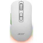 Мышь Acer OMR311 белый оптическая 2400dpi беспров. BT/Radio USB 7but (ZL.MCECC.034)