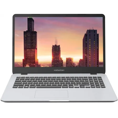 Ноутбук Maibenben M543 Pro Ryzen 3 Pro 4450U 8Gb SSD256Gb AMD Radeon 15.6" IPS FHD (1920x1080) Windows 11 Home silver WiFi BT Cam 4440mAh (M5431SA0HSRE1)