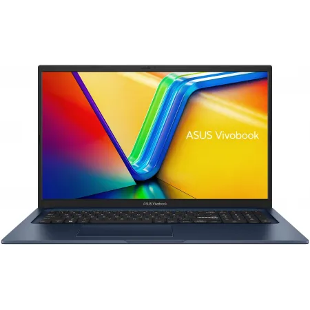 Ноутбук Asus Vivobook 17 X1704ZA-AU342 Core i7 1255U 16Gb SSD512Gb Intel Iris Xe graphics 17.3" IPS FHD (1920x1080) noOS blue WiFi BT Cam (90NB10F2-M00DE0)