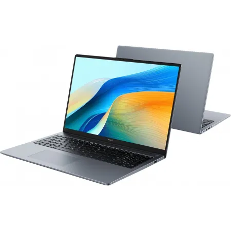 Ноутбук Huawei MateBook D 16 MCLG-X Core i5 13420H 16Gb SSD512Gb Intel UHD Graphics 16" IPS (1920x1200) noOS grey space WiFi BT Cam (53013YDL)