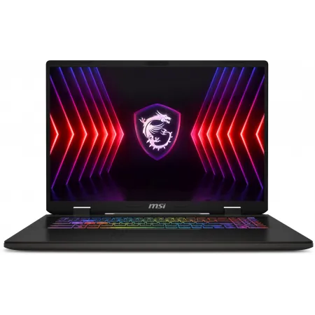 Ноутбук MSI Sword 17 HX B14VGKG-048XRU Core i9 14900HX 16Gb SSD1Tb NVIDIA GeForce RTX4070 8Gb 17" IPS QHD+ (2560x1600) noOS grey space WiFi BT Cam (9S7-17T214-048)